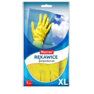 Rekawice gospodarcze MASTER żółte rozm. XL
