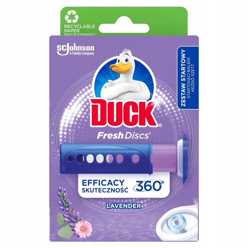 WC DUCK fresh disc urządzenie a'1