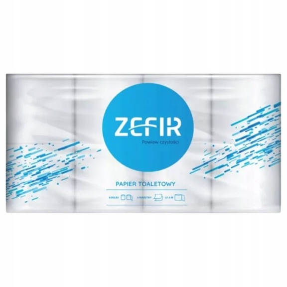 Papier toaletowy ZEFIR 3 warstwowy a'8
