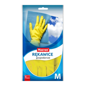 Rękawice gospodarcze żółte MASTER  rozm. M