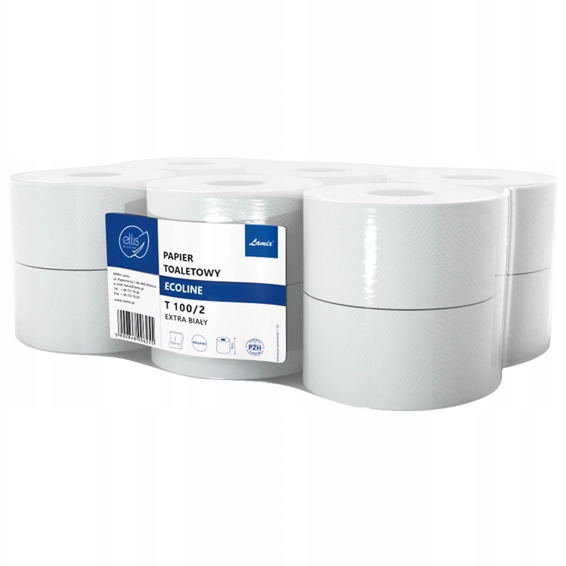 LAMIX papier toaletowy jumbo cel. 2w M a'12