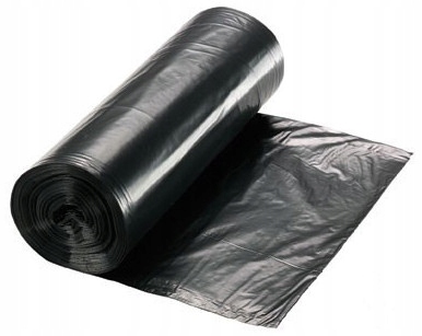 Worki sanitarne 60L LDPE a'50 czarne GRUBE